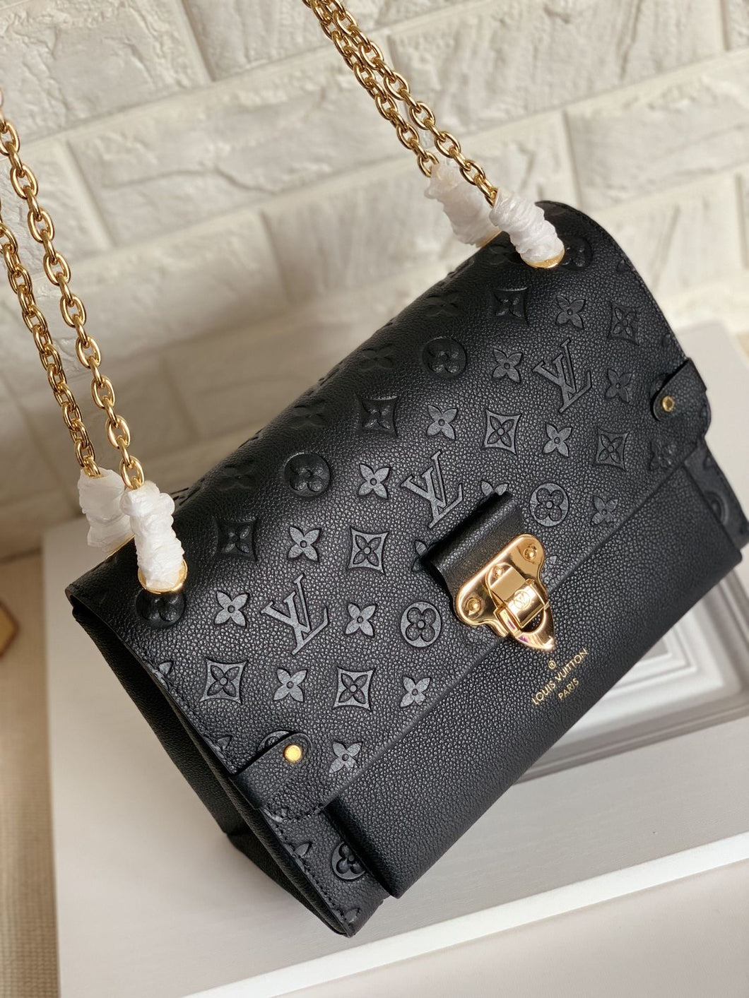 L V BLACK crossbody/handbag